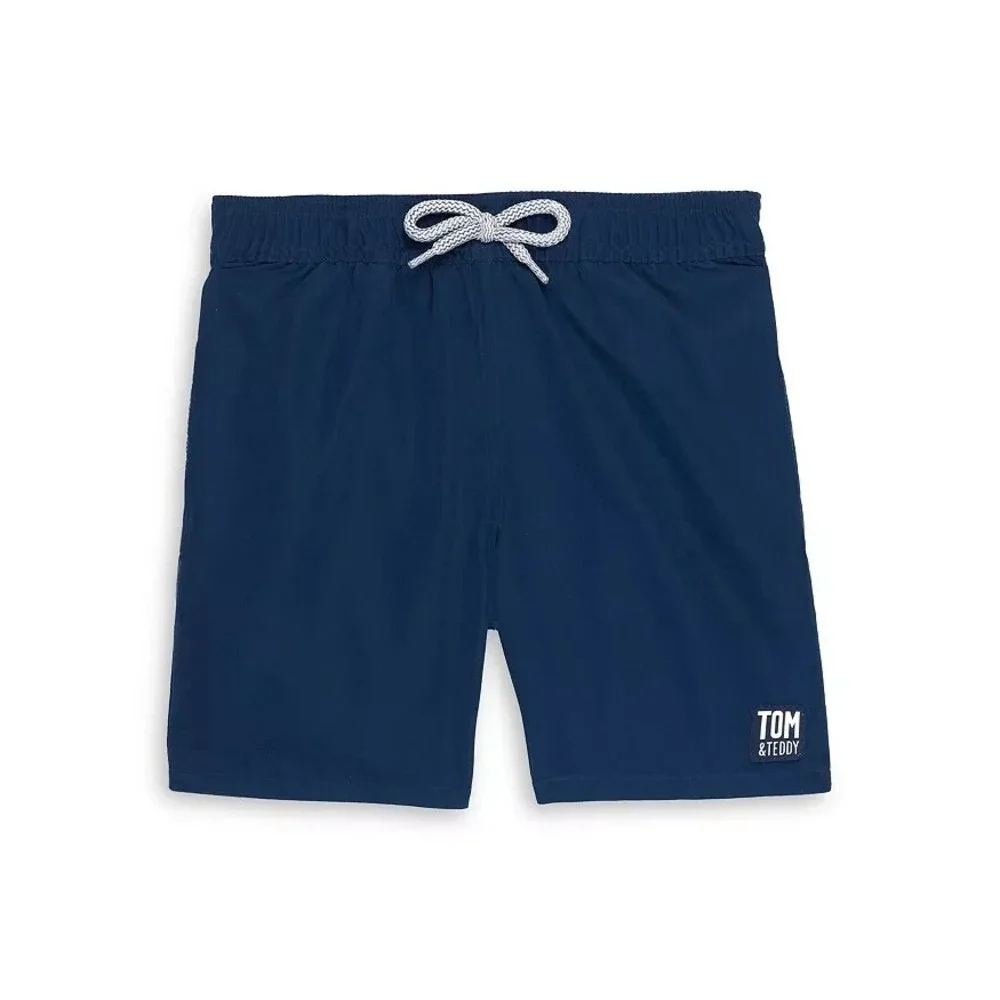 Tom & Teddy boys swim trunks Navy Midnight blue Size 5 / 6 NEW‎